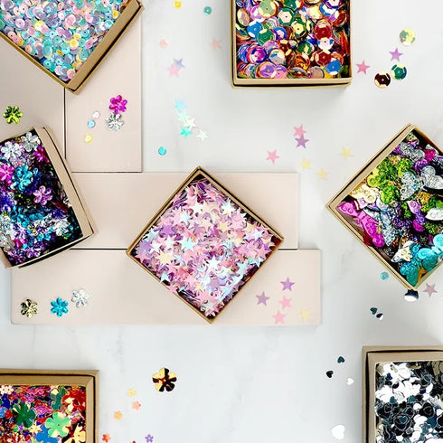 Pink & Lavender Colour Star Shape Scatters